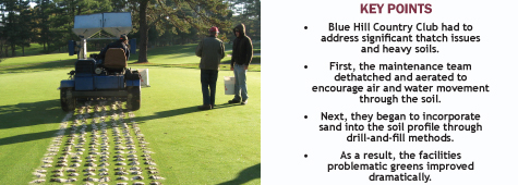 Dealing with Poa push-up greens - Golf Course Industry