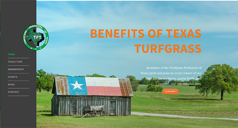 Turfgrass Producers of Texas launches new website 
