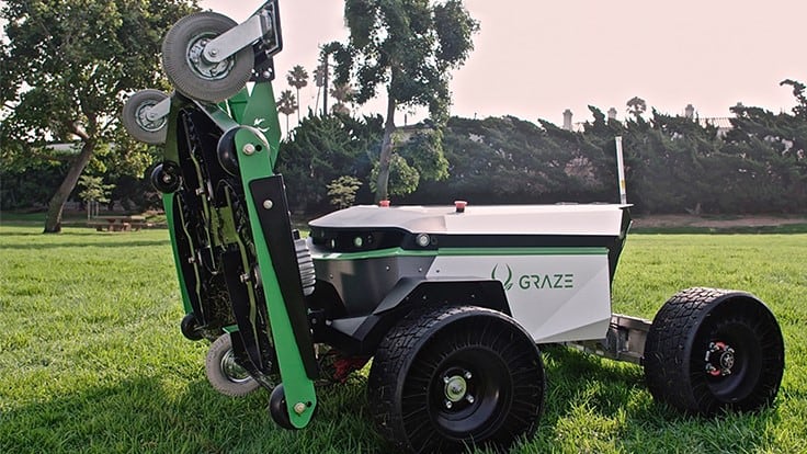 Company funded by venture capitalists introduces autonomous mower for turf markets