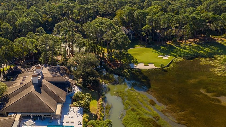 Sea Pines Country Club Expands Practice, Sea Pines Landscaping