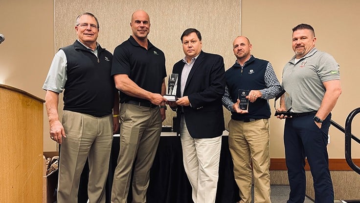 John Deere honors Revels Turf & Tractor as Golf Dealer of the Year 