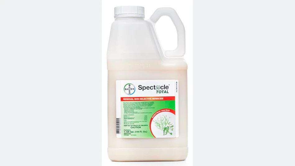 Specticle Total Non-Selective Herbicide - Golf Course Industry