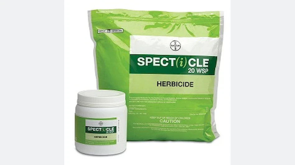 Bayer Specticle 20 WSP Herbicide - Golf Course Industry