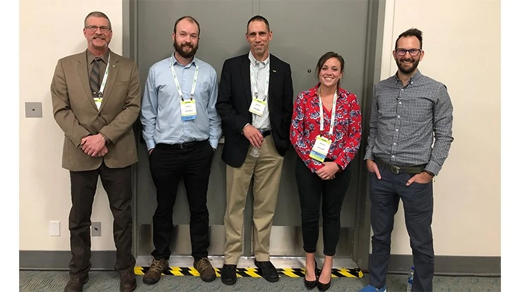 Pictured from left: Chris Rapp, Jason Haines, Kevin Hicks, Jessica Lenihan and Chris Tritabaugh