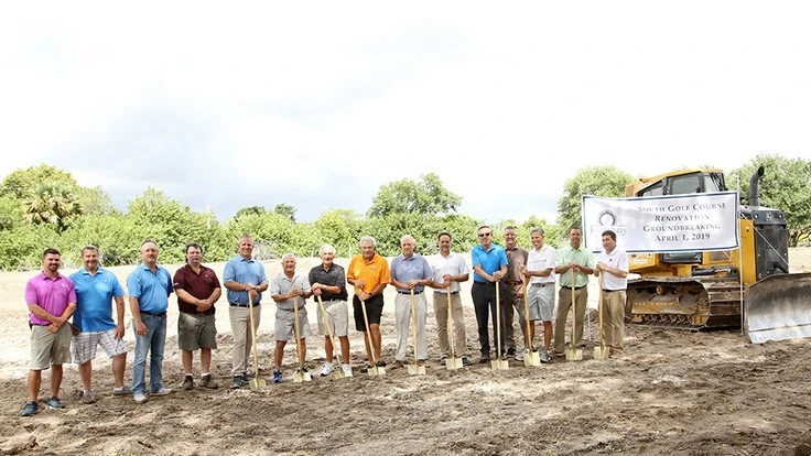 Rees Jones is among the attendees for the BallenIsles Country Club South Course renovation.