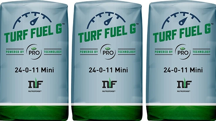 Three bags of neew Target Specialty Products Turf Fuel G 24-0-11 Mini