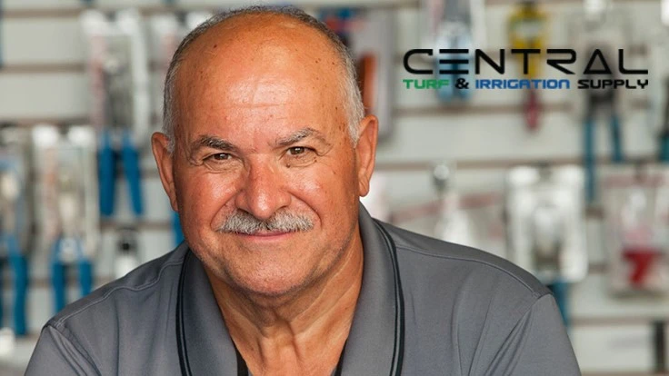 Central Turf & Irrigation Supply president Bernardo Luciano