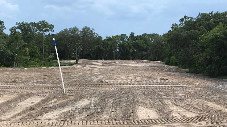 The 12th hole at Esplanade at Azario Lakewood Ranch.