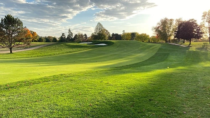 Chris Wilczynski's work at Blythefield (Michigan) Country Club was honored as part of the ASGCA's 2020 Design Excellence Recognition Program