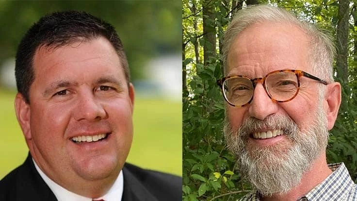 Augie Young, left, and Tom Breiner.