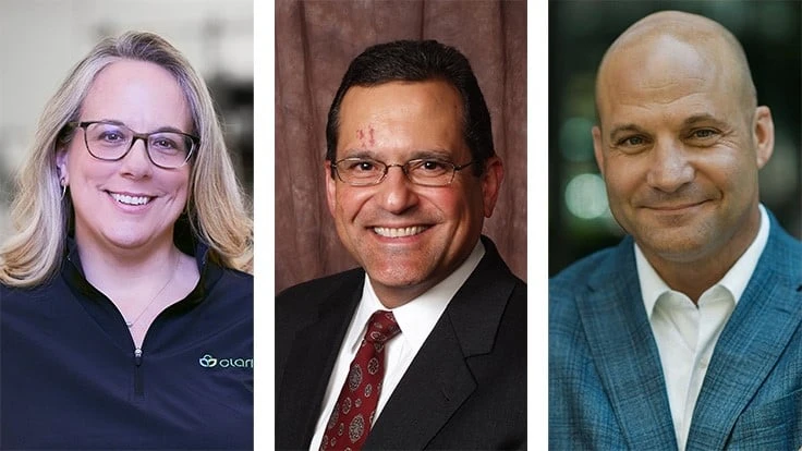 Karen Larson, Jose Milan and Blaine Pinkerton.