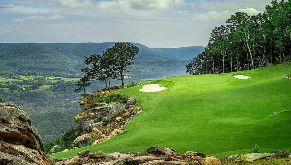 The greens at McLemore in northwest Georgia feature AU Victory bentgrass, a variety developed by Auburn University.