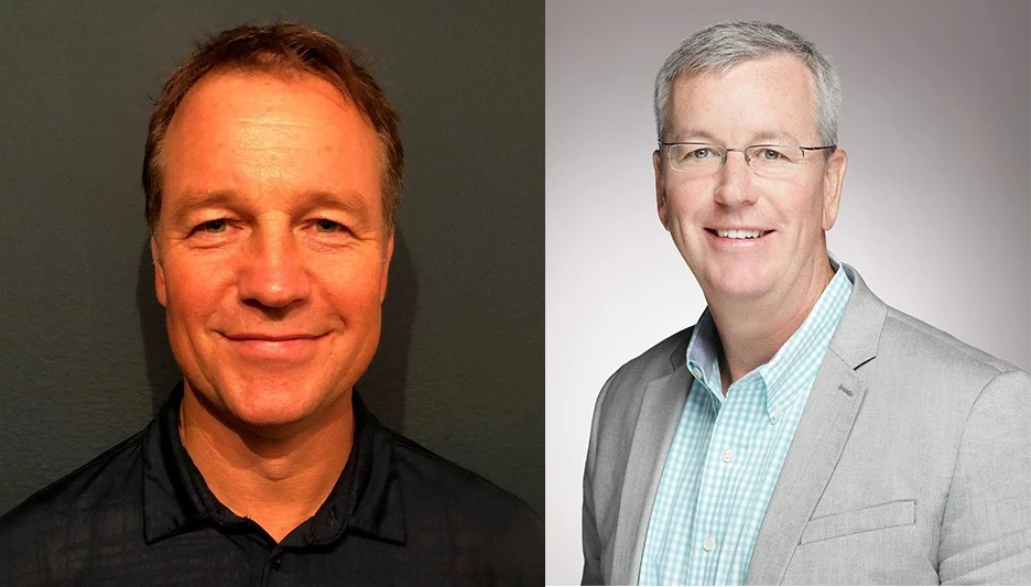 Jake Riekstins, left, and Dan Murphy are new members of Audubon International's board of directors.