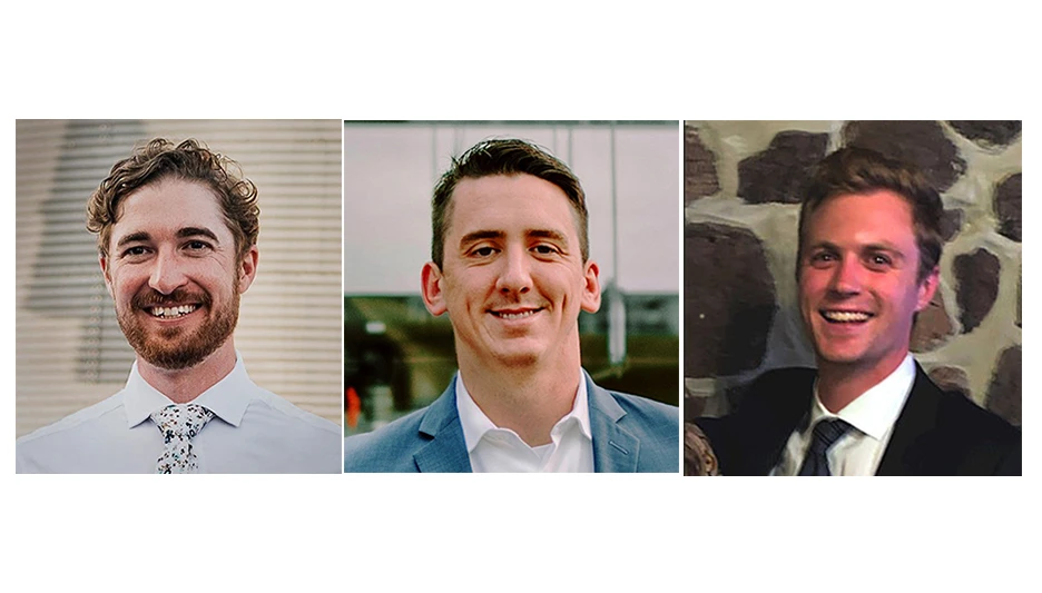 From left: Shawn Beam, Jonathan Petrilak and Alan Eife