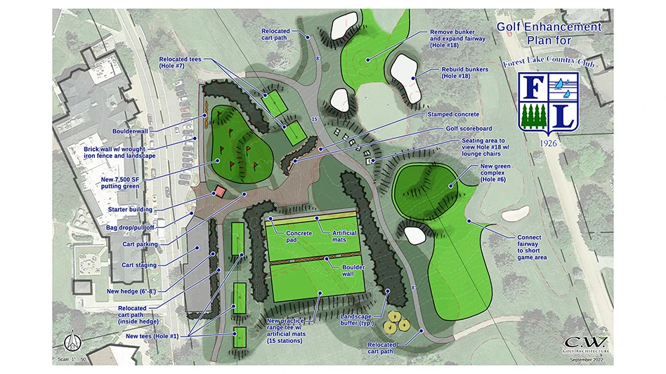 Courtesy of C.W. Golf Architecture