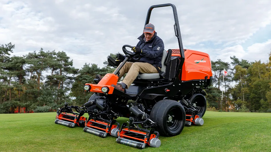 Jacobsen introduces fully electric mowers - Golf Course Industry