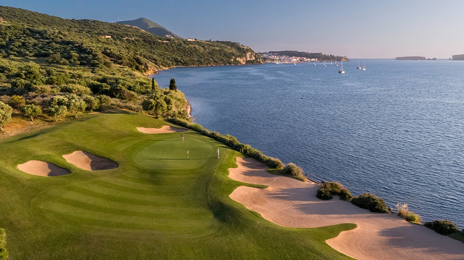 The Bay Course at Costa Navarino.