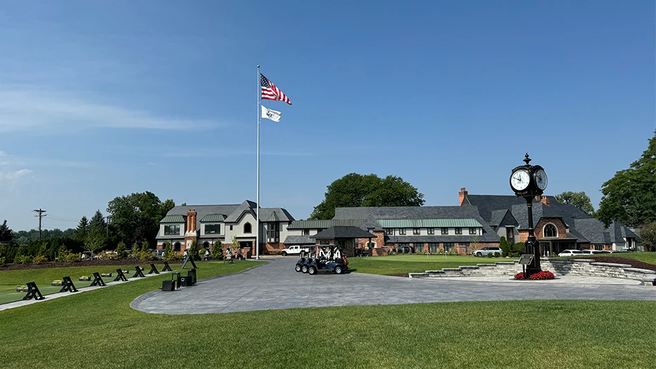 View of Forest Lake Country Club's recent renovations.
