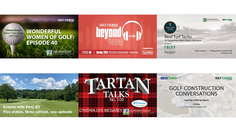 A compilation of all October 2024 Superintendent Radio Network podcast episode title cards.