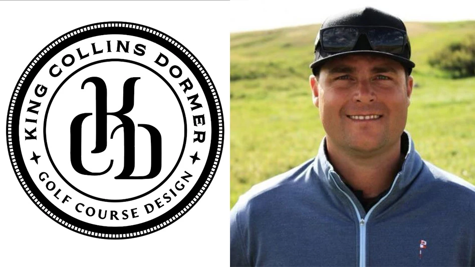 Trevor Dormer next to the new King Collins Dormer logo.
