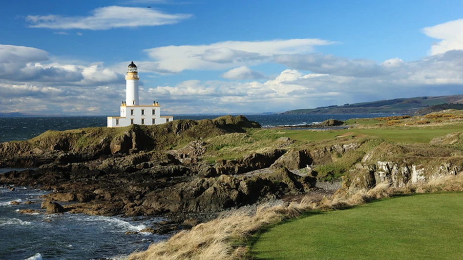 Turnberry's iconic lighthouse.