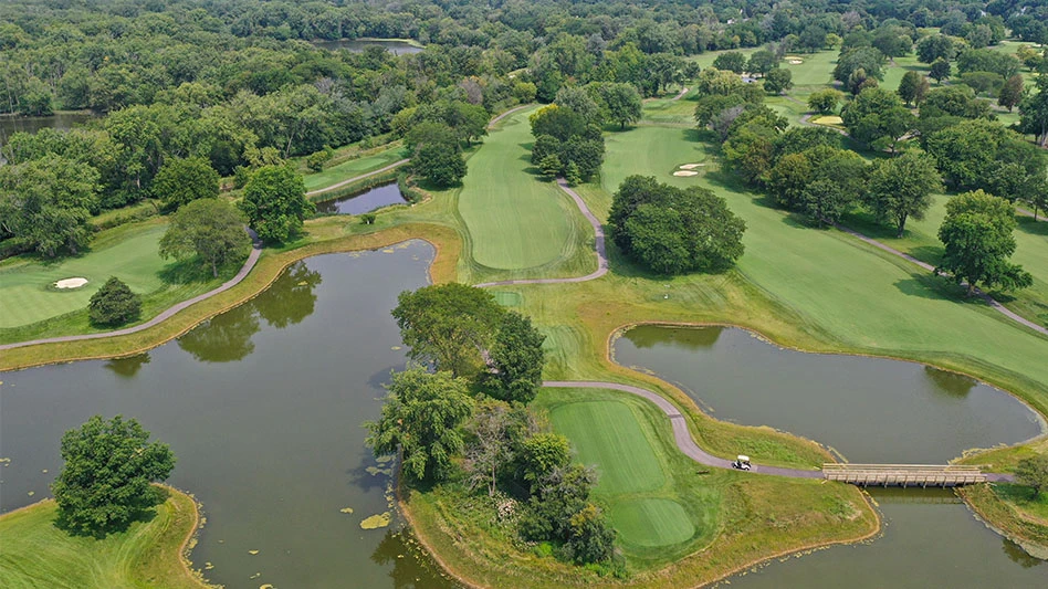 Winnetka's 16th hole