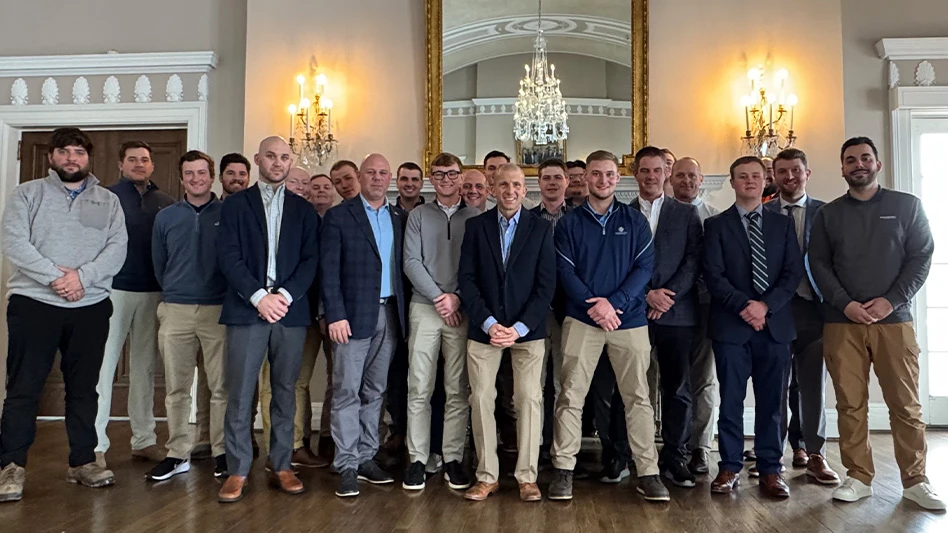 Attendees and panelists at the first Future Leaders Academy at Fox Chapel Golf Club.