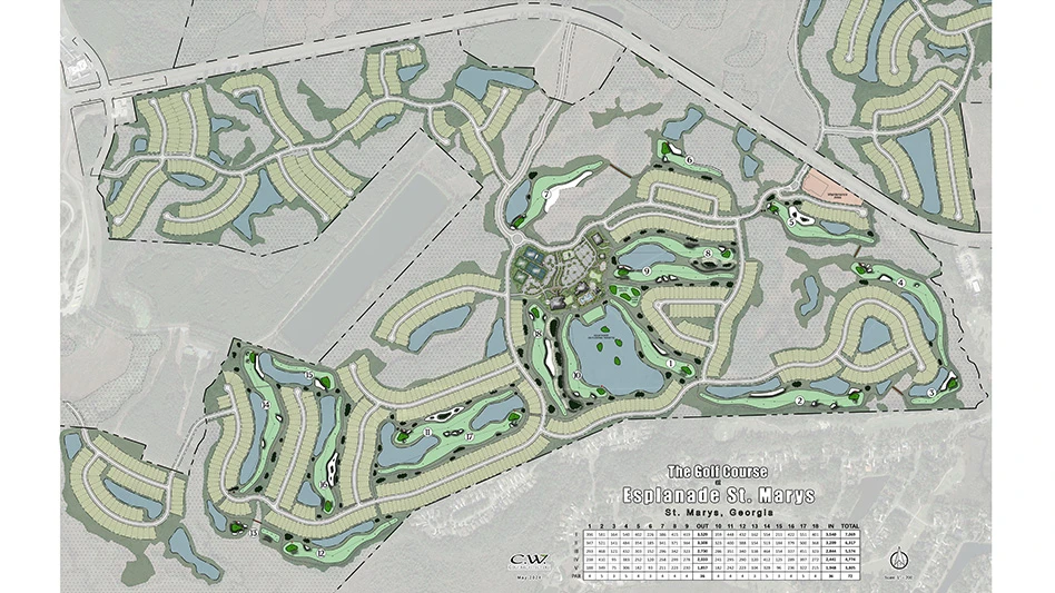 Espalande at St Marys