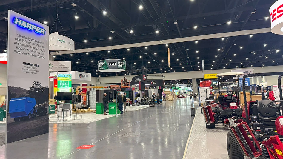 Trade show floor