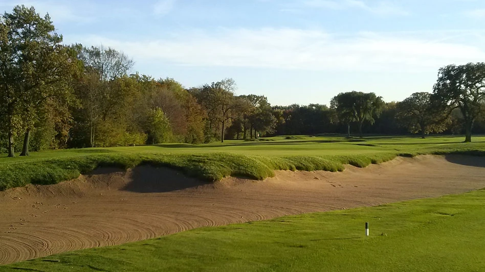 Hole No. 11 at Old Elm Club