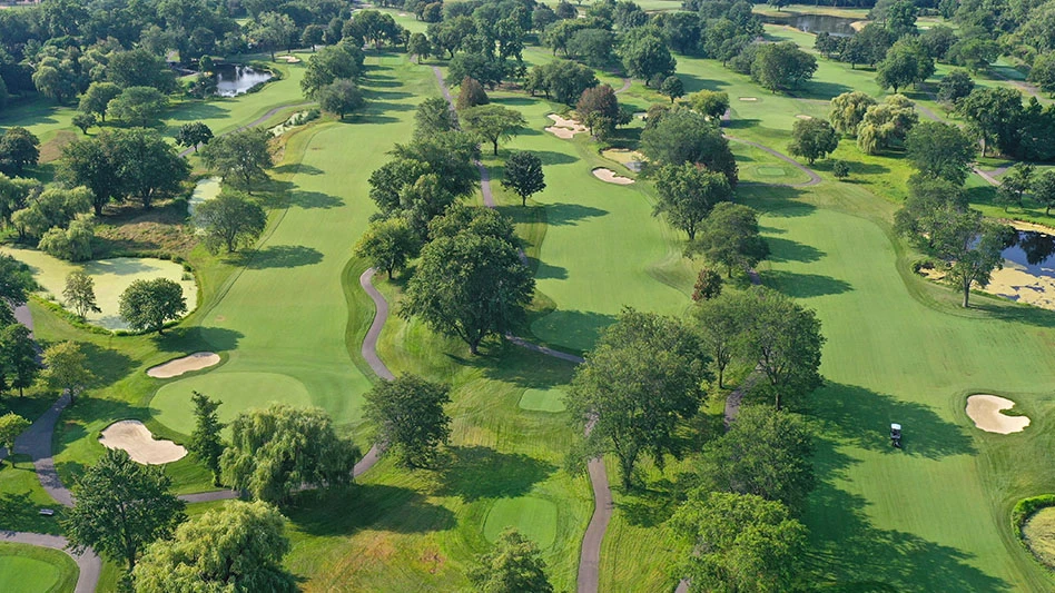 Winnetka Golf Club's hole No. 8