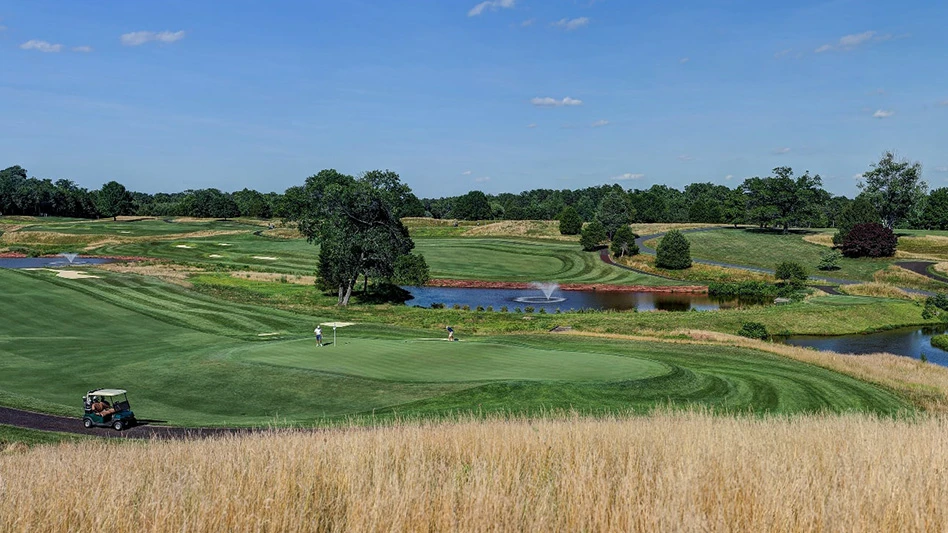 A view of Keswick Hall's Full Cry golf course.