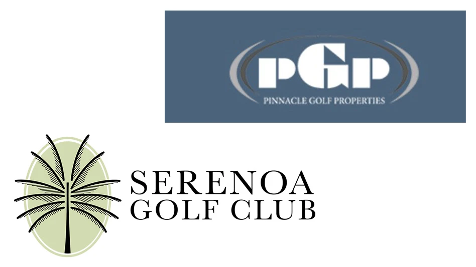 The Pinnacle Golf Properties and Serenoa Golf Club logos.