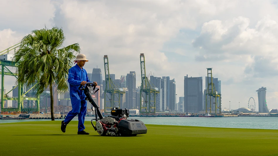 Toro's world-class machinery in action at Sentosa Golf Club in Singapore