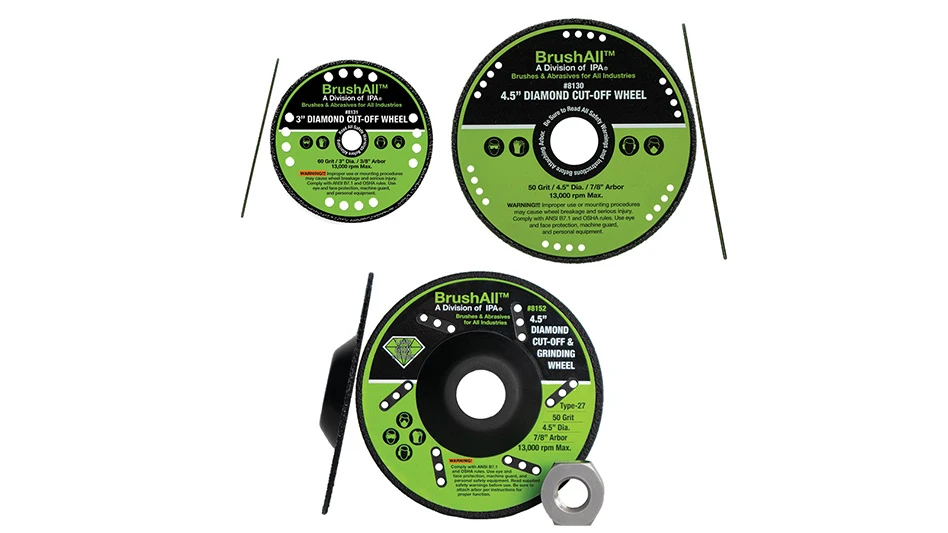 IPA BrushAll Diamond Grinding Wheels