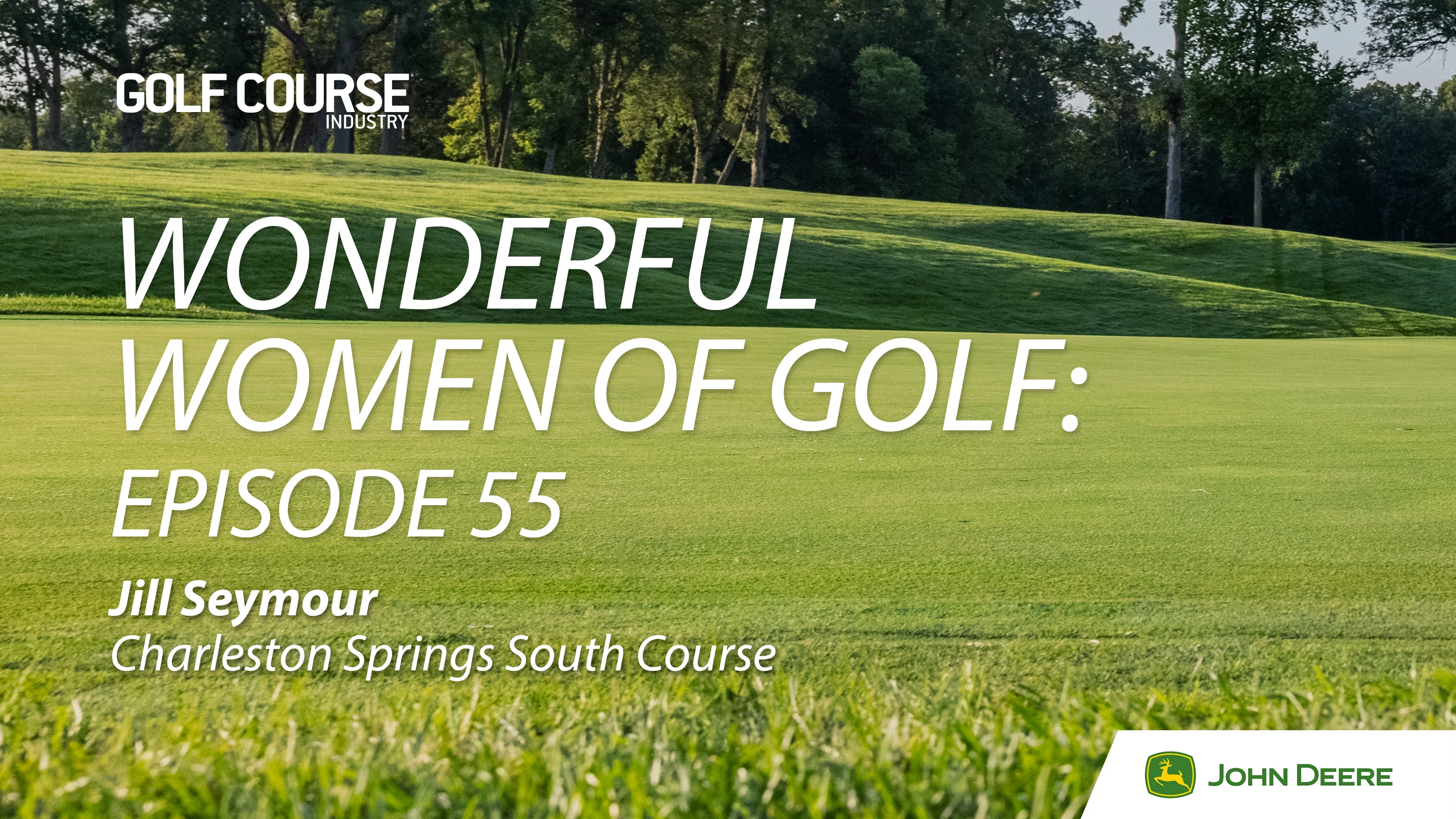 The Wonderful Women of Golf podcast series title card