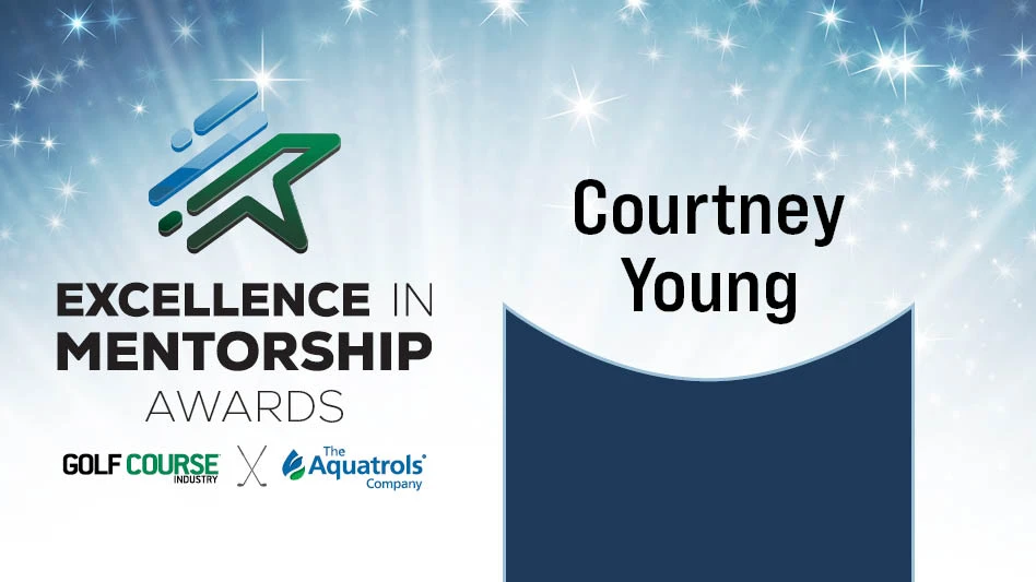 Courtney Young Award announcement
