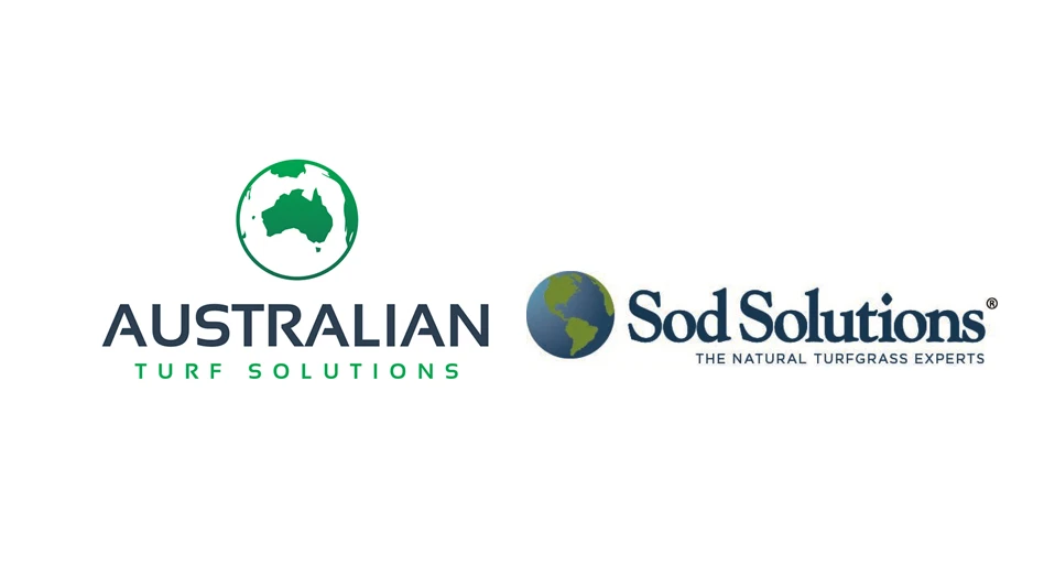 Australian Turf Solutions and Sod Solutions logos